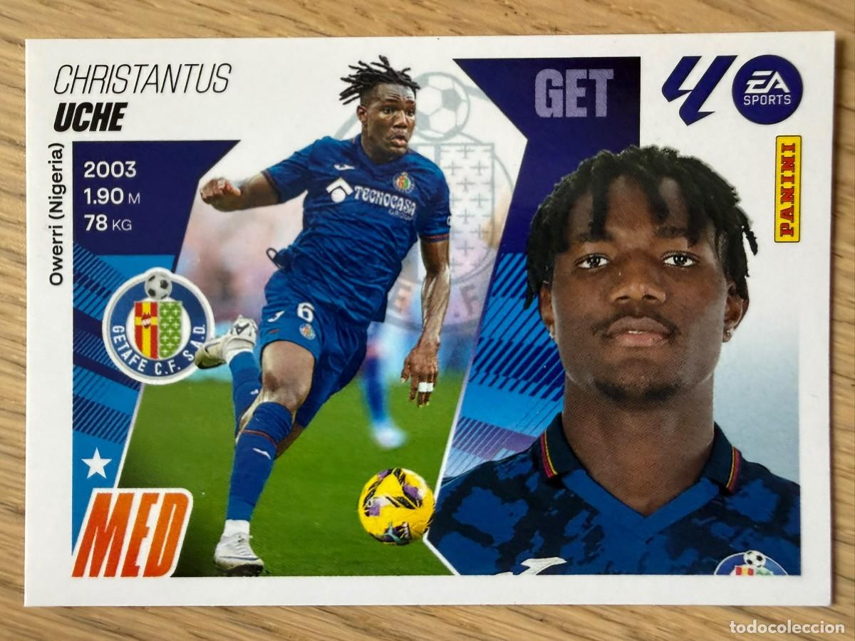 Cromos de f&uacute;tbol: 13 UCHE GETAFE 25 26 2025 2026 LIGA EA SPORTS COLECCIONES ESTE SIN PEGAR STICKER