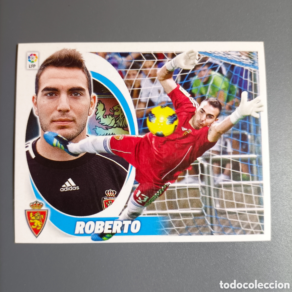 Cromos de f&uacute;tbol: CROMO ESTE. LIGA 2012-2013 (ZARAGOZA) №1 ROBERTO