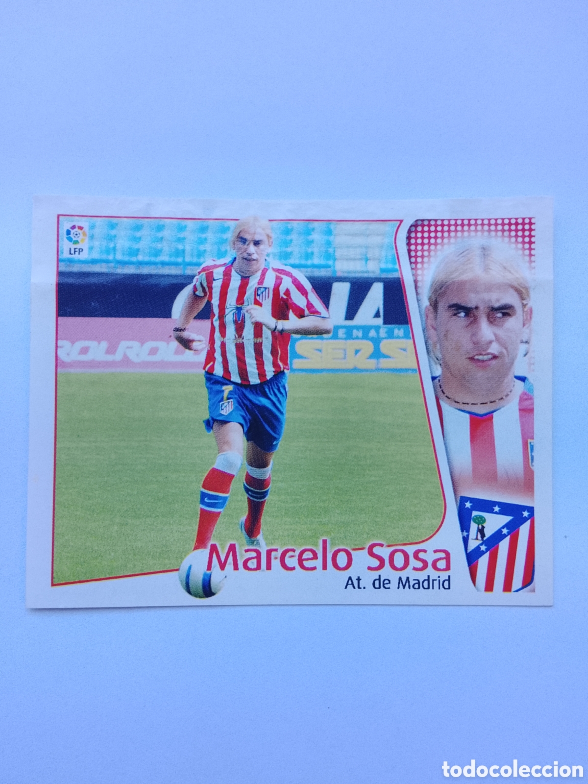 Cromos de f&uacute;tbol: Marcelo Sosa Coloca At. de Madrid 2004-2005 Liga Este