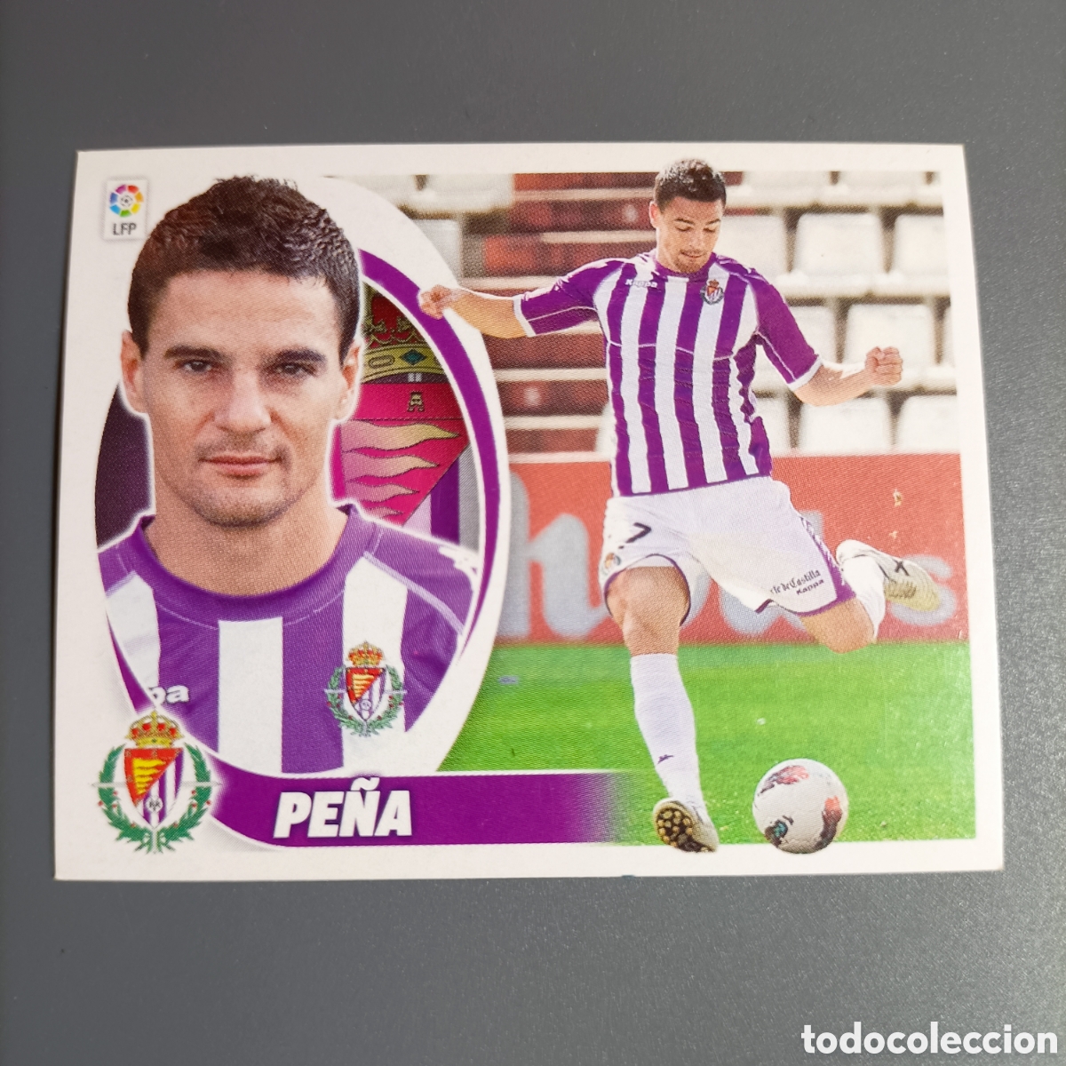 Cromos de f&uacute;tbol: CROMO ESTE. LIGA 2012-2013 (VALLADOLID) №6 PE&Ntilde;A