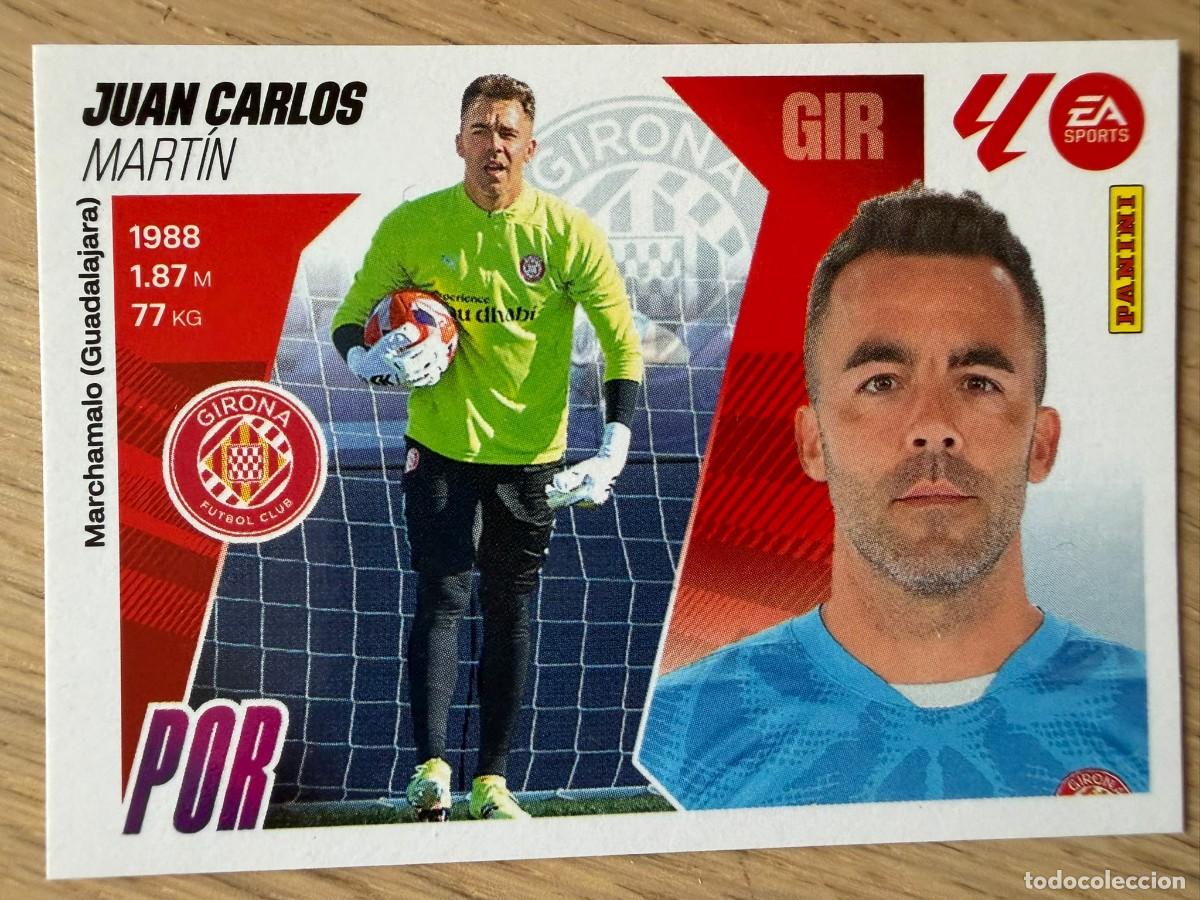 Cromos de f&uacute;tbol: 4B 4 B JUAN CARLOS GIRONA 25 26 2025 2026 LIGA EA SPORTS COLECCIONES ESTE SIN PEGAR STICKER
