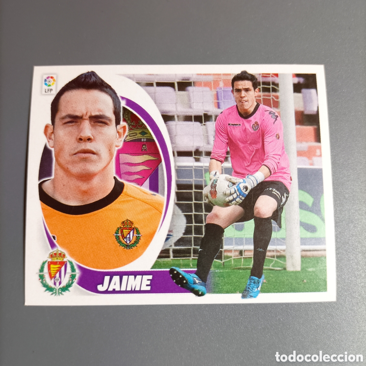 Cromos de f&uacute;tbol: CROMO ESTE. LIGA 2012-2013 (VALLADOLID) №1 JAIME