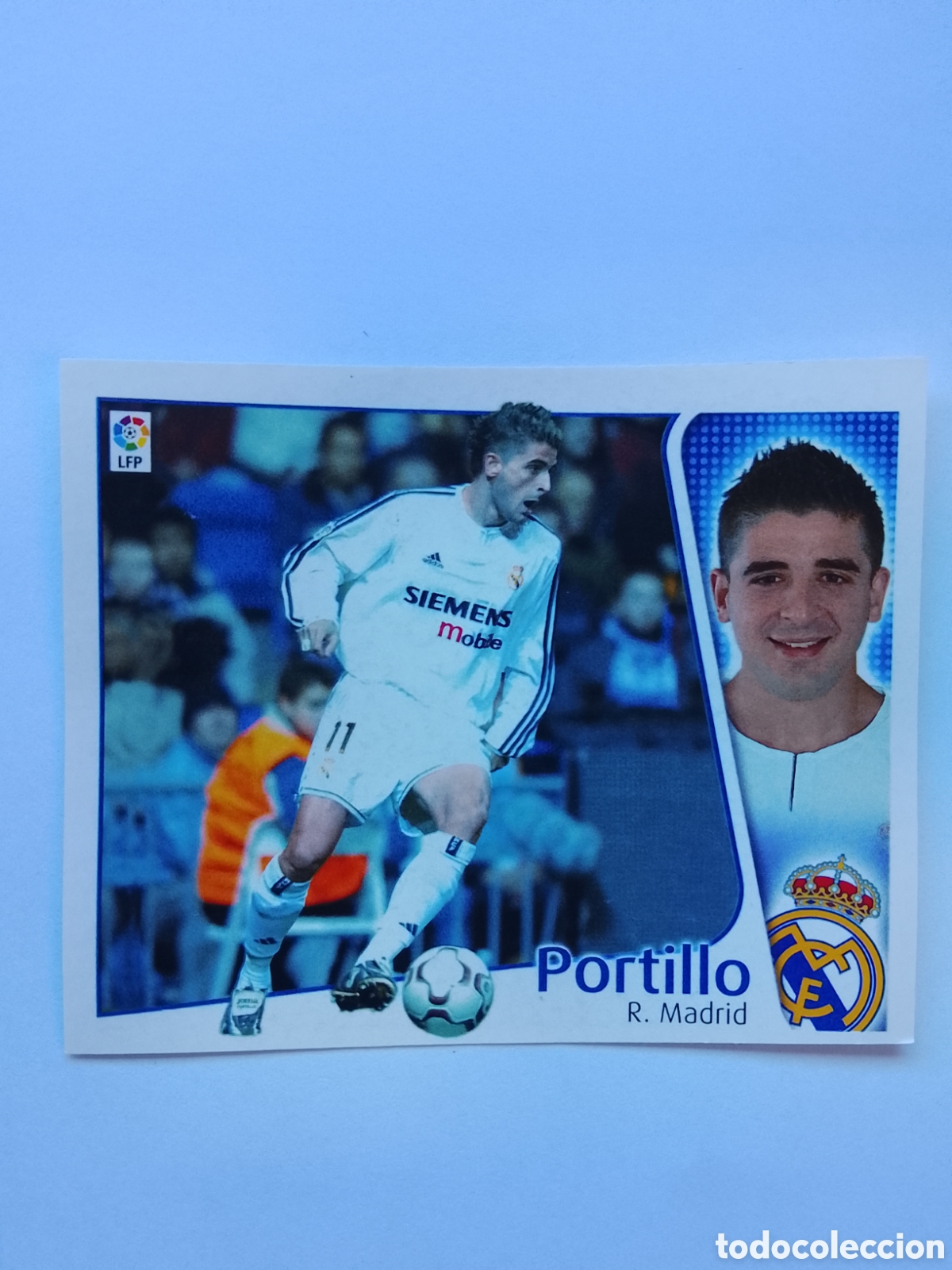 Cartes &agrave; collectionner de Football: PORTILLO BAJA DIFICIL REAL MADRID SIN PEGAR 2004-2005 Liga Este sin pegar