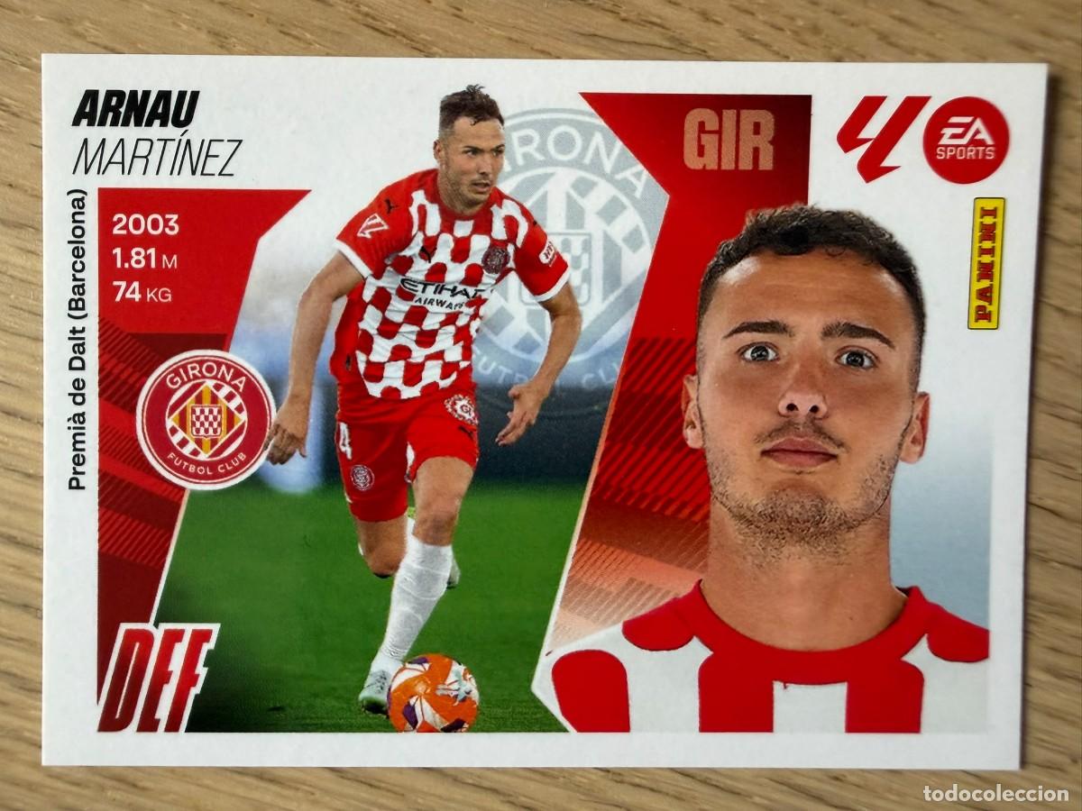 Cromos de f&uacute;tbol: 5 ARNAU MARTINEZ GIRONA 25 26 2025 2026 LIGA EA SPORTS COLECCIONES ESTE SIN PEGAR STICKER