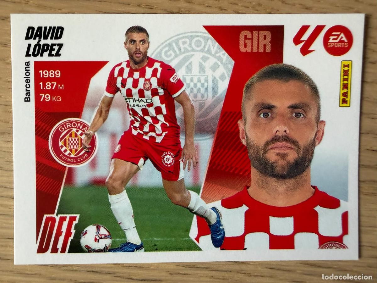 Cromos de f&uacute;tbol: 7 DAVID LOPEZ GIRONA 25 26 2025 2026 LIGA EA SPORTS COLECCIONES ESTE SIN PEGAR STICKER