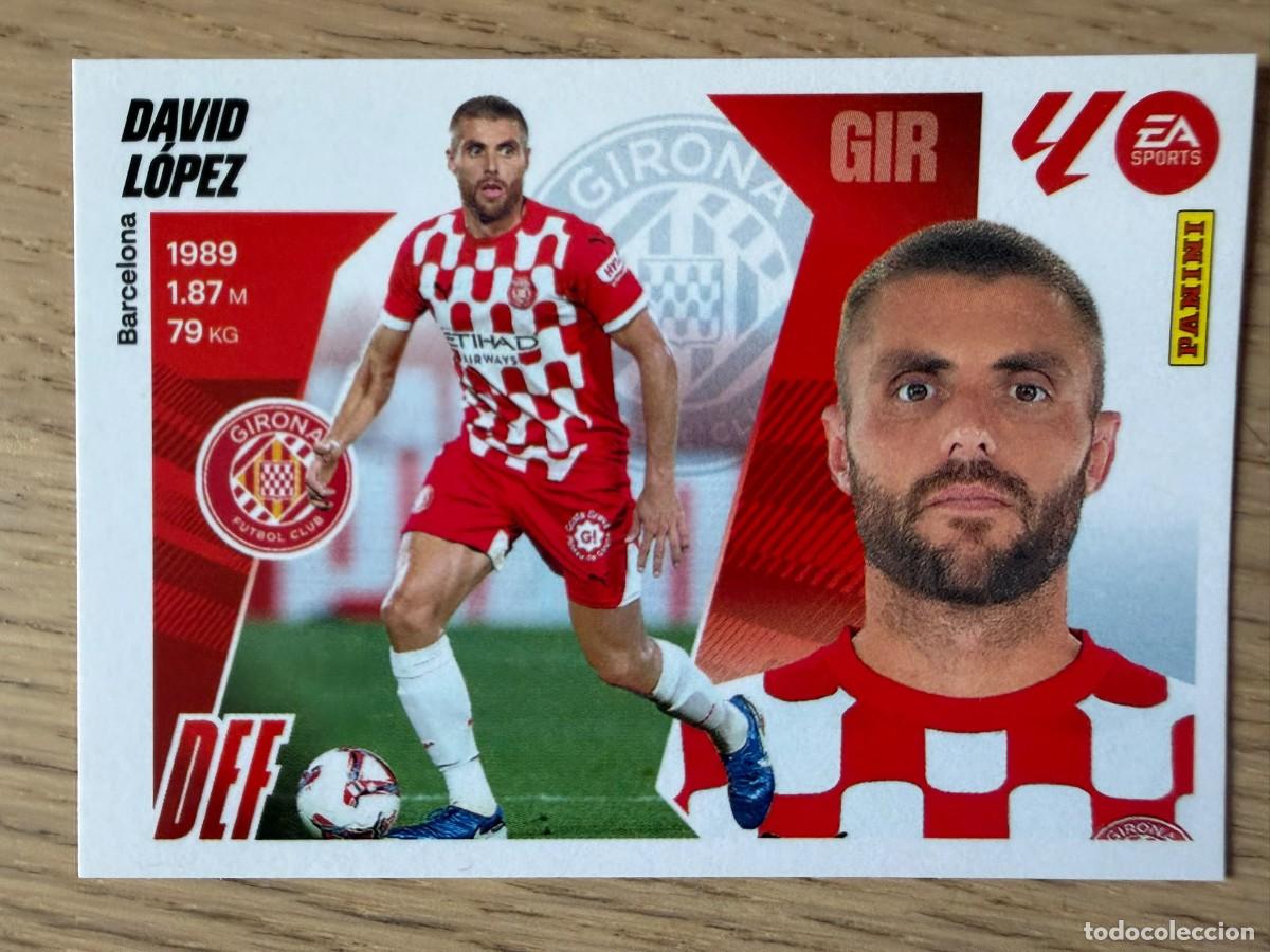 Cromos de f&uacute;tbol: 7 DAVID LOPEZ GIRONA 25 26 2025 2026 LIGA EA SPORTS COLECCIONES ESTE SIN PEGAR STICKER
