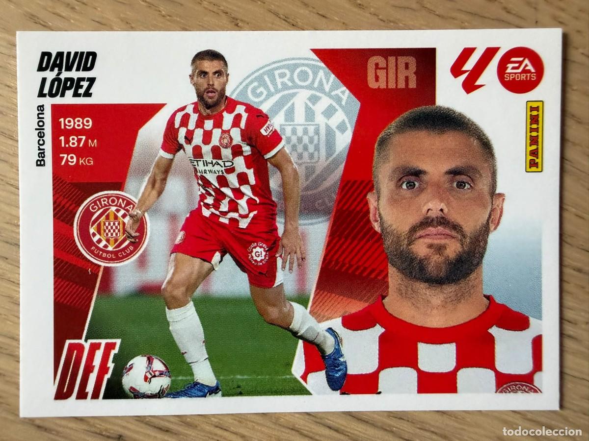 Cromos de f&uacute;tbol: 7 DAVID LOPEZ GIRONA 25 26 2025 2026 LIGA EA SPORTS COLECCIONES ESTE SIN PEGAR STICKER