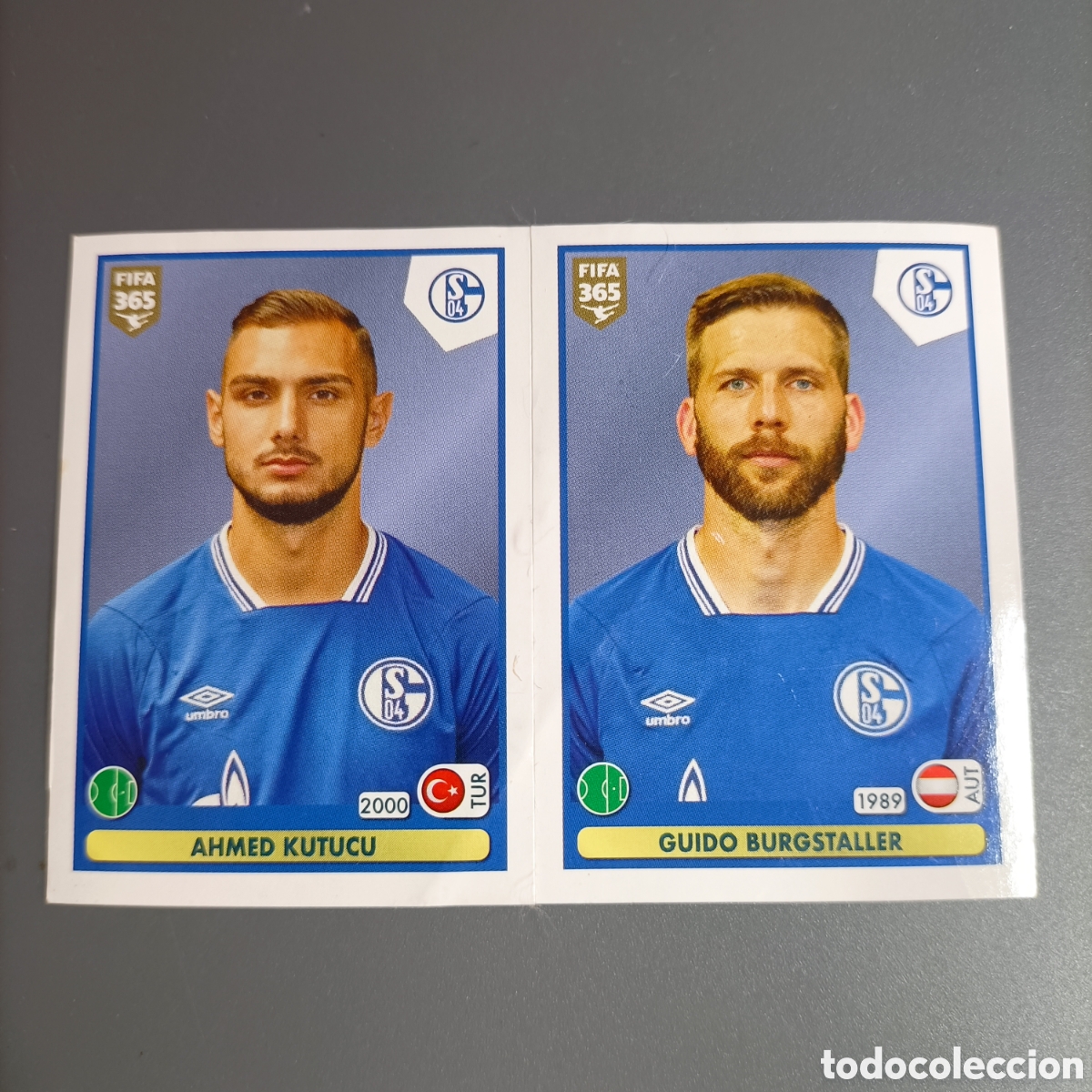 Cromos de f&uacute;tbol: STICKER PANINI ALBUM 2021. FIFA 365 (FC SCHALKE 04) №196 A B