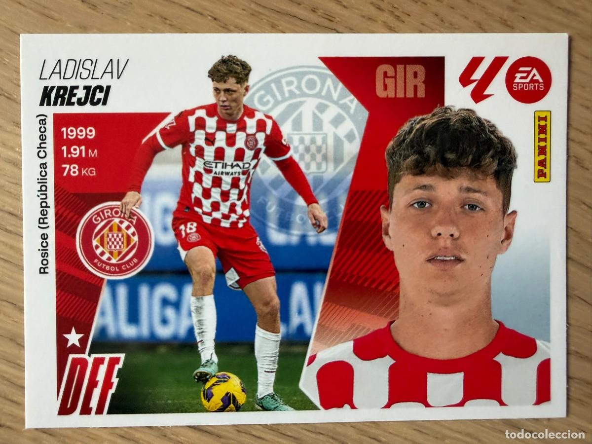 Cromos de f&uacute;tbol: 8 KREJCI GIRONA 25 26 2025 2026 LIGA EA SPORTS COLECCIONES ESTE SIN PEGAR STICKER
