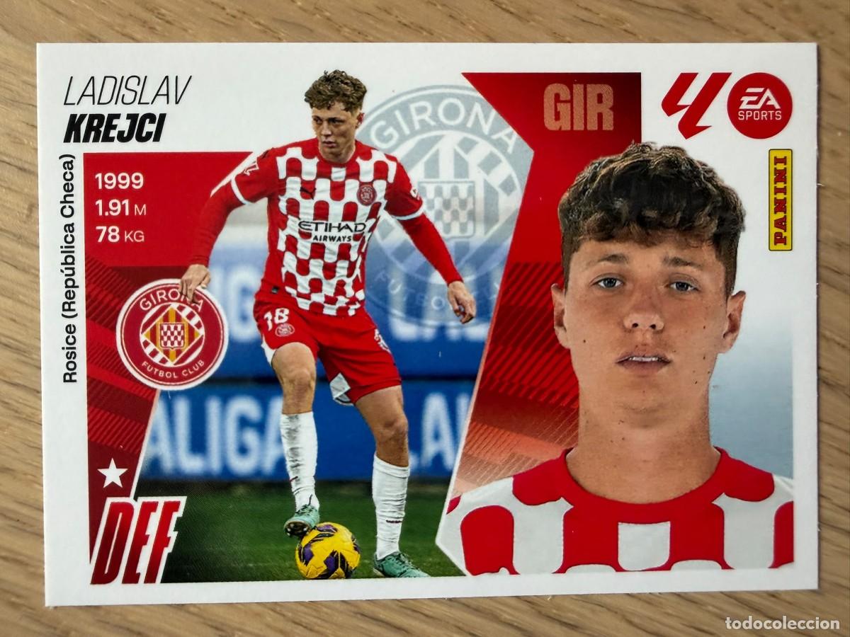 Cromos de f&uacute;tbol: 8 KREJCI GIRONA 25 26 2025 2026 LIGA EA SPORTS COLECCIONES ESTE SIN PEGAR STICKER