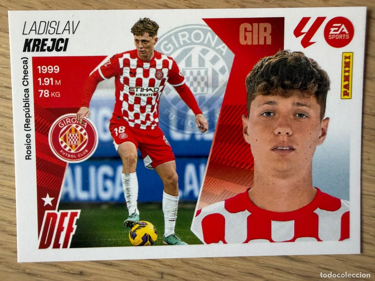 Cromos de f&uacute;tbol: 8 KREJCI GIRONA 25 26 2025 2026 LIGA EA SPORTS COLECCIONES ESTE SIN PEGAR STICKER