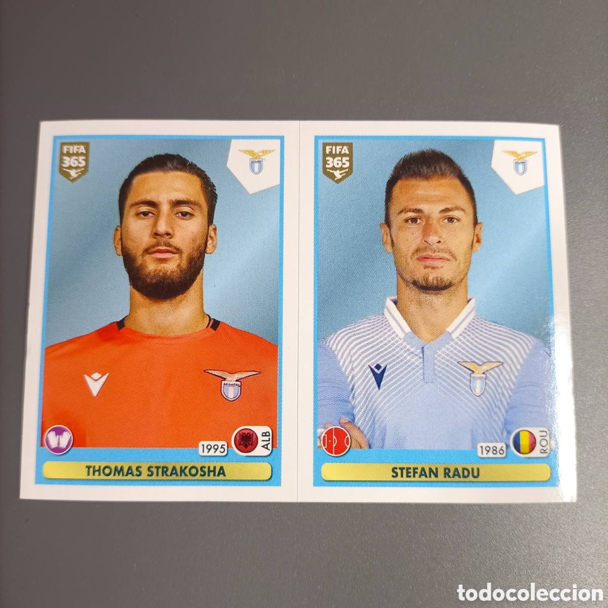 Cromos de f&uacute;tbol: STICKER PANINI ALBUM 2021. FIFA 365 (SS LAZIO) №247 A B