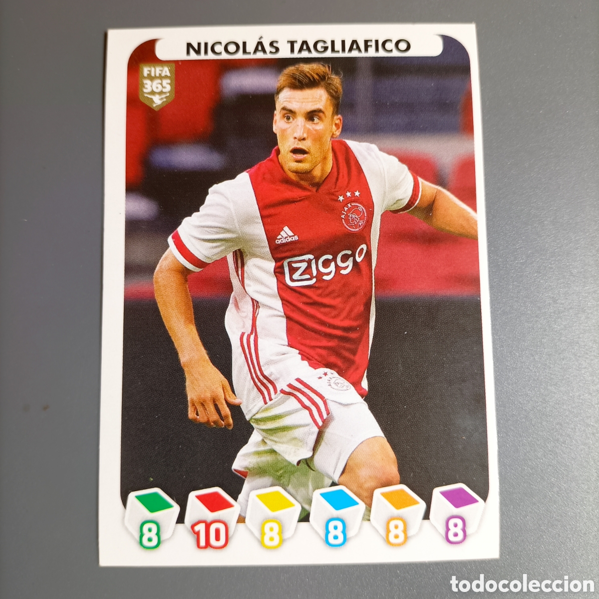 Cromos de f&uacute;tbol: STICKER PANINI ALBUM 2021. FIFA 365 (AFC AJAX) №335 NICOLAS TAGLIAFICO