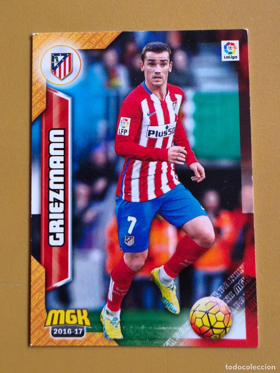 Cromos de f&uacute;tbol: griezmann, 2016 17 megacracks