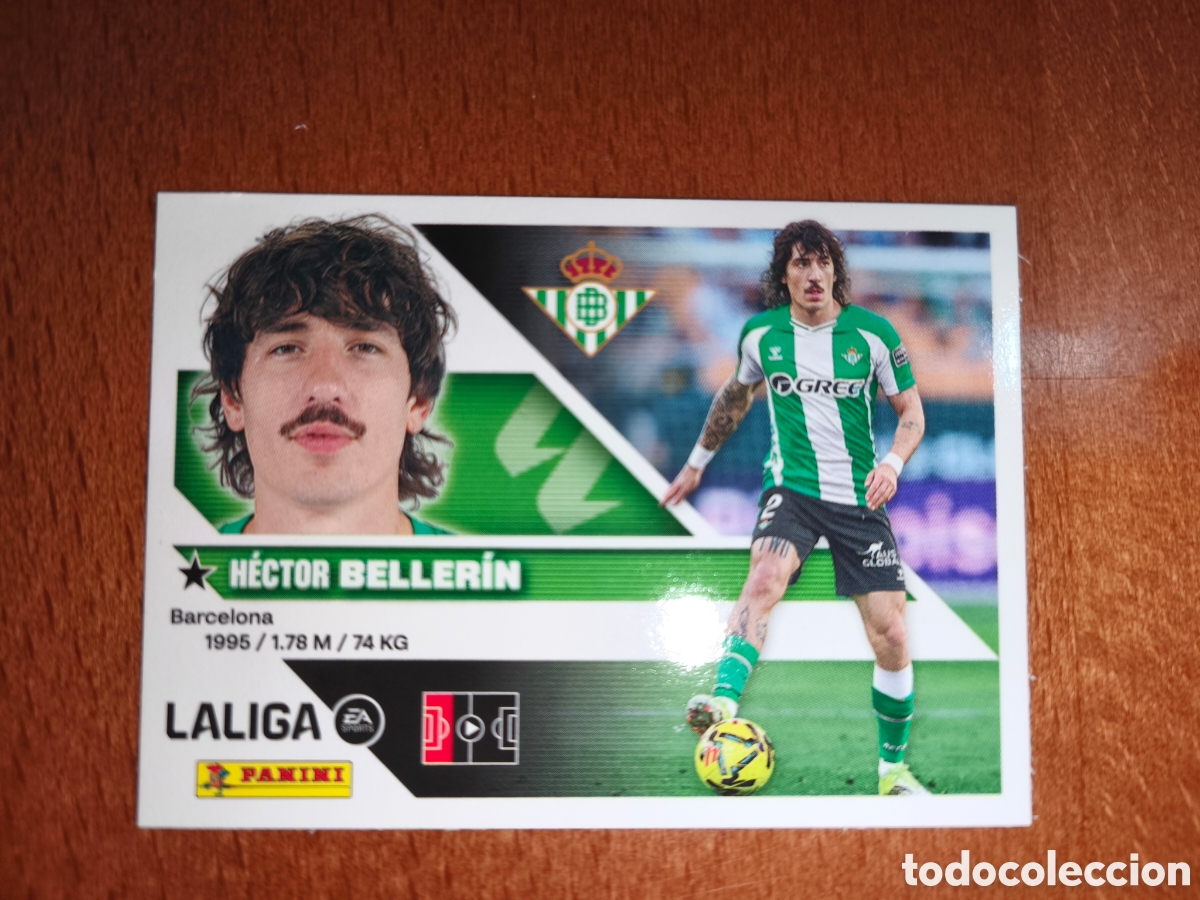 Cromos de f&uacute;tbol: Bellerin n&deg;5B liga este 26/27 Real Betis