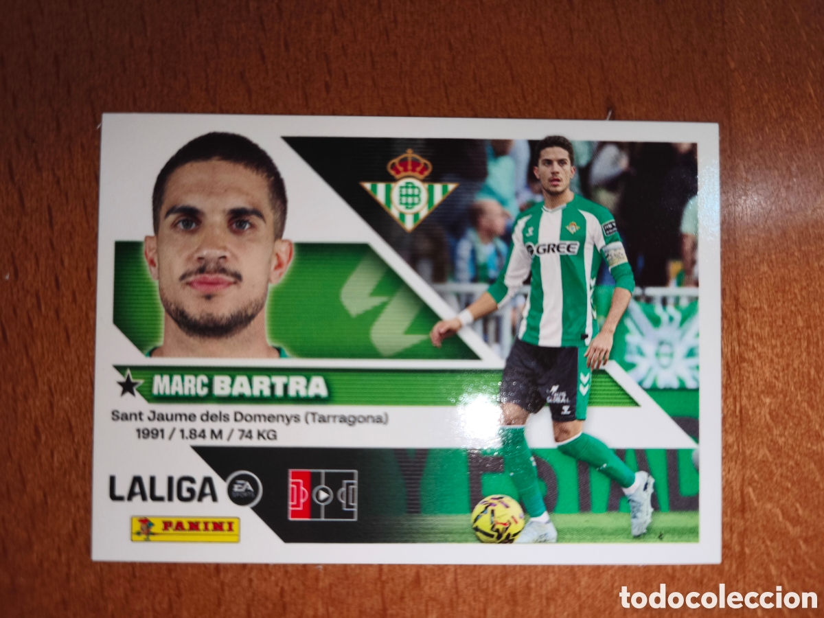 Figurine di Calcio: Bartra n&deg;7 liga este 26/27 Real Betis
