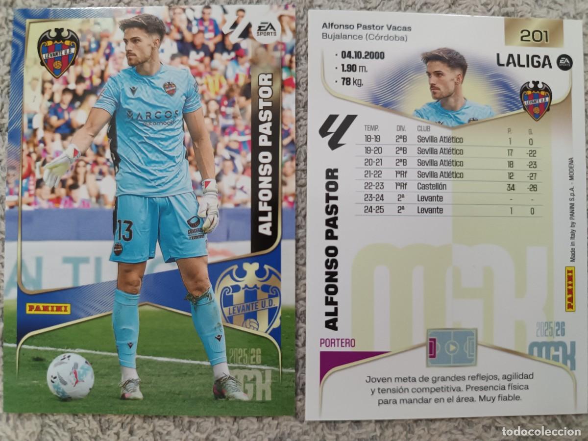 Cromos de f&uacute;tbol: MEGACRACKS 2025-2026 201 ALFONSO PASTOR
