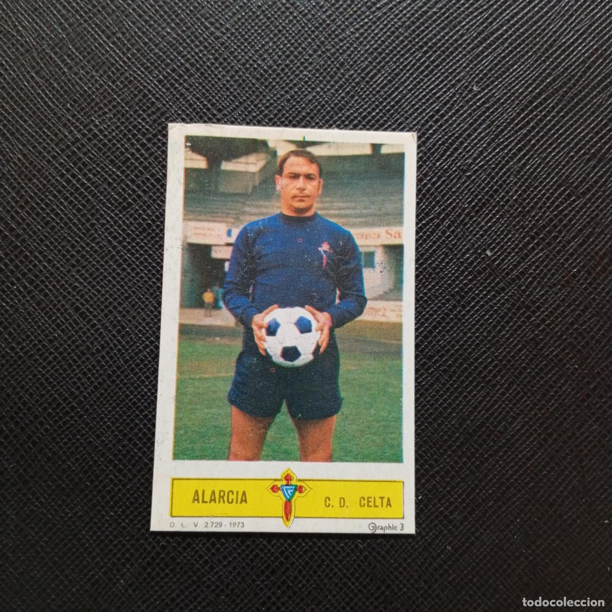 Cromos de f&uacute;tbol: ALARCIA CELTA ESTE 1973 1974 CROMO FUTBOL LIGA 73 74 - DESPEGADO - A206 PG46