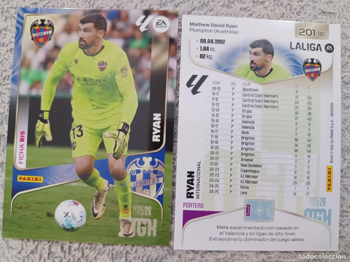 Cromos de f&uacute;tbol: MEGACRACKS 2025-2026 201 BIS RYAN