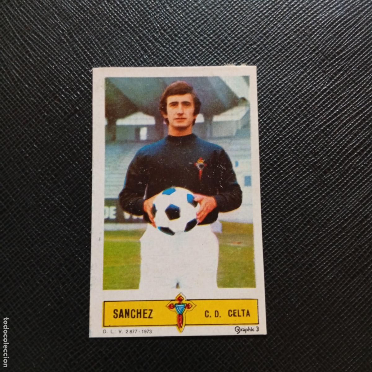 Cromos de f&uacute;tbol: SANCHEZ CELTA ESTE 1973 1974 CROMO FUTBOL LIGA 73 74 - DESPEGADO - A206 PG46