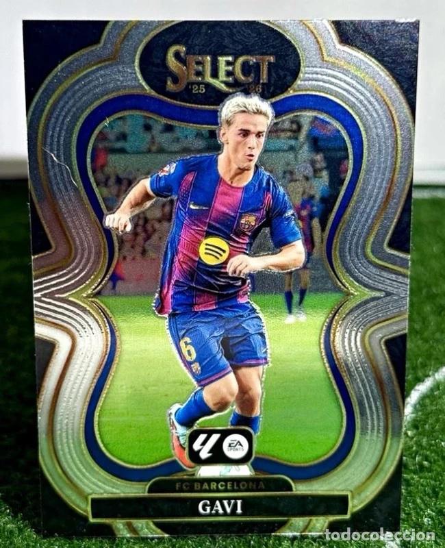 Cromos de f&uacute;tbol: Panini Select La Liga Gavi FC Barcelona Mezzanine #103 2025-26