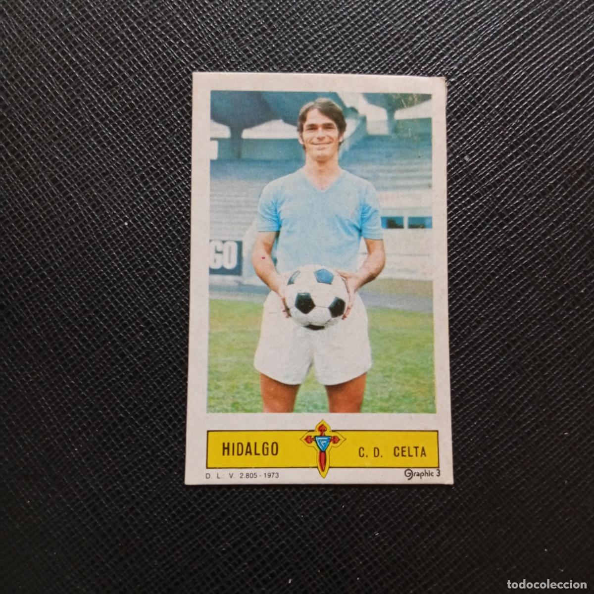 Cromos de f&uacute;tbol: HIDALGO CELTA ESTE 1973 1974 CROMO FUTBOL LIGA 73 74 - DESPEGADO - A206 PG46