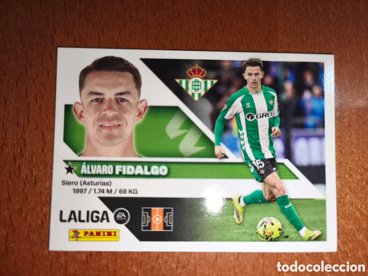 Cromos de f&uacute;tbol: Fidalgo n&deg;12 liga este 26/27 Real Betis