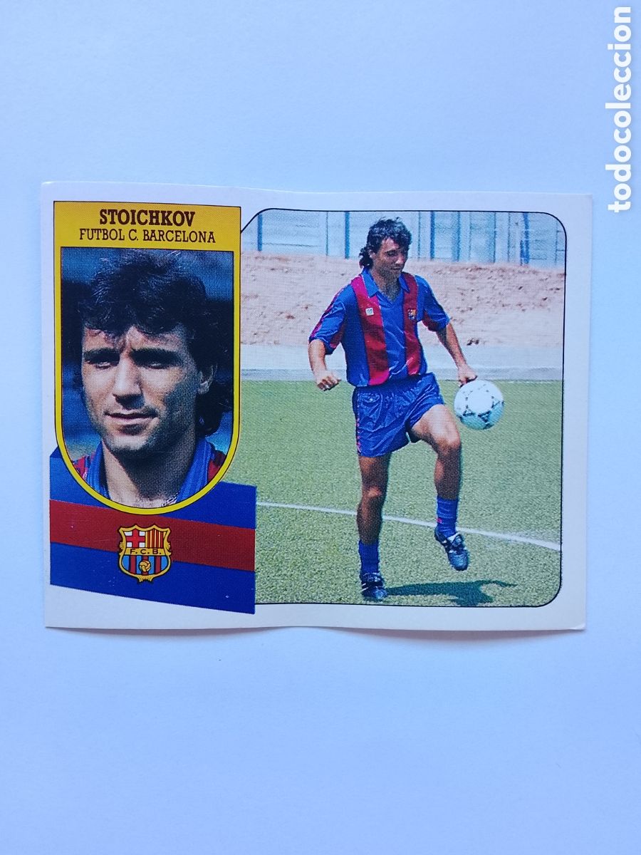 Cromos de Futebol: STOICHKOV F.C. BARCELONA LIGA ESTE 91-92 CARTON