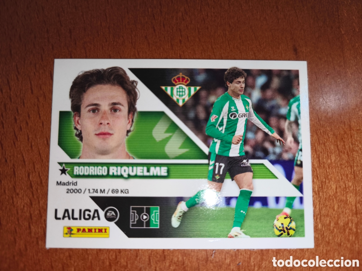 Cromos de Futebol: Riquelme n&deg;17 liga este 26/27 Real Betis