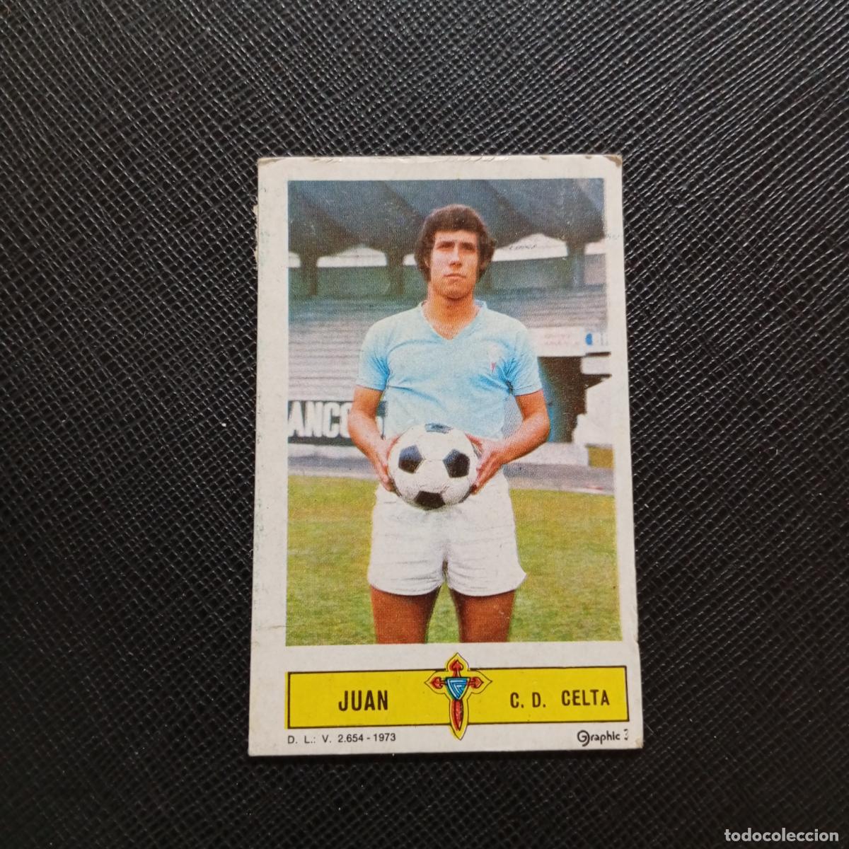 Cromos de f&uacute;tbol: JUAN CELTA ESTE 1973 1974 CROMO FUTBOL LIGA 73 74 - DESPEGADO - A206 PG47