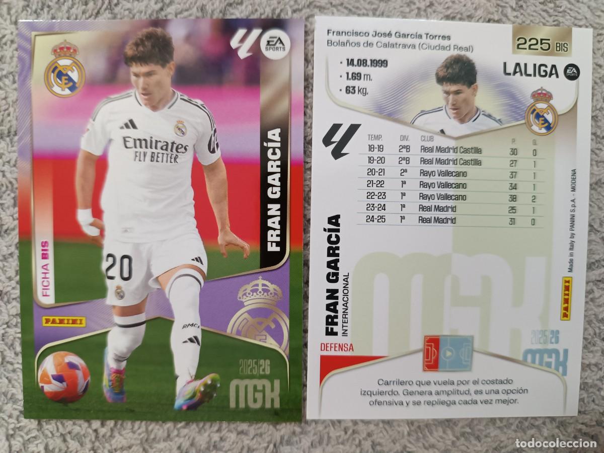 Cromos de f&uacute;tbol: MEGACRACKS 2025-2026 225 BIS FRAN GARCIA