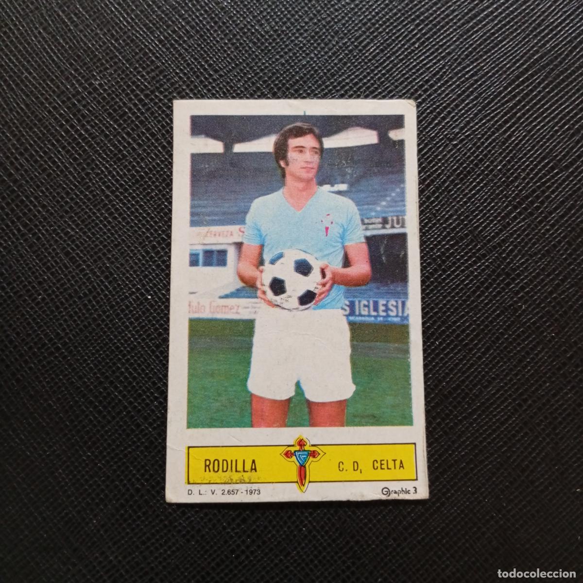 Cromos de f&uacute;tbol: RODILLA CELTA ESTE 1973 1974 CROMO FUTBOL LIGA 73 74 - DESPEGADO - A206 PG49