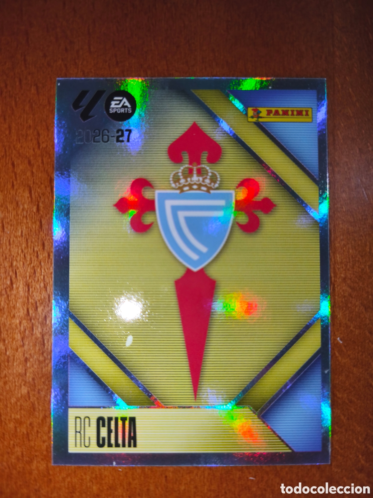Football Stickers: Escudo RC Celta n&deg;1 liga este 26/27