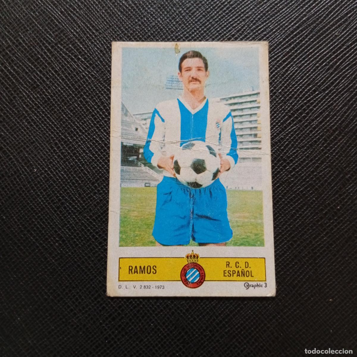 Football Stickers: RAMOS ESPA&Ntilde;OL ESTE 1973 1974 CROMO FUTBOL LIGA 73 74 - DESPEGADO - A206 PG51