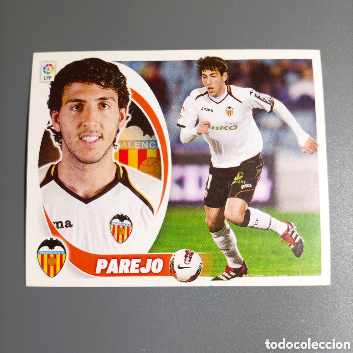 Football Stickers: CROMO ESTE. LIGA 2012-2013 (VALENCIA) №10A PAREJO