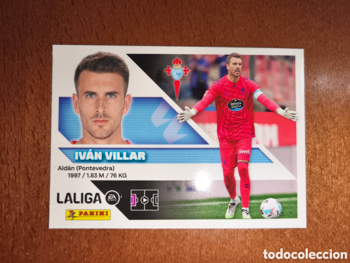 Cromos de f&uacute;tbol: Iv&aacute;n Villar n&deg;4 liga este 26/27 Celta