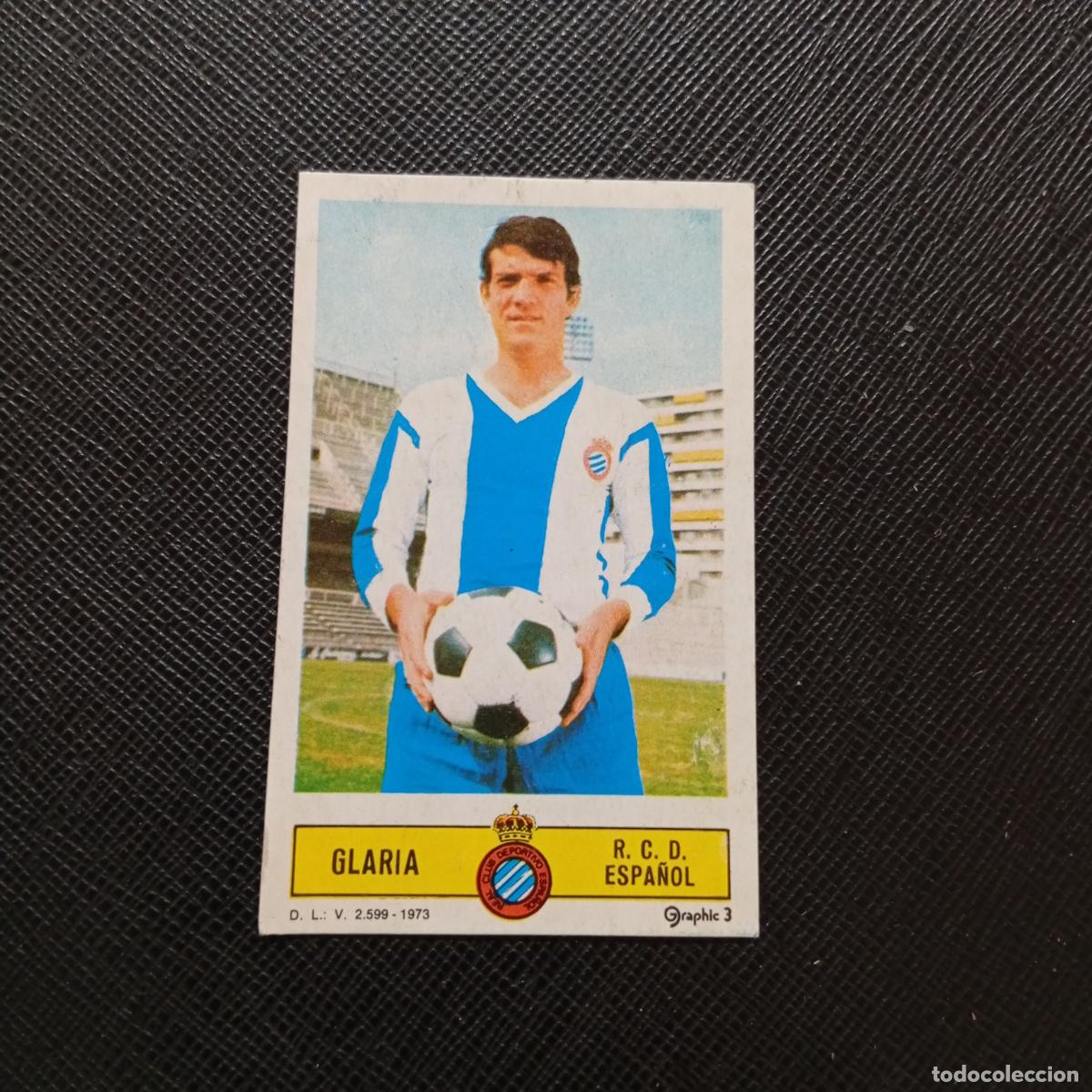 Cromos de f&uacute;tbol: GLARIA ESPA&Ntilde;OL ESTE 1973 1974 CROMO FUTBOL LIGA 73 74 - DESPEGADO - A206 PG53
