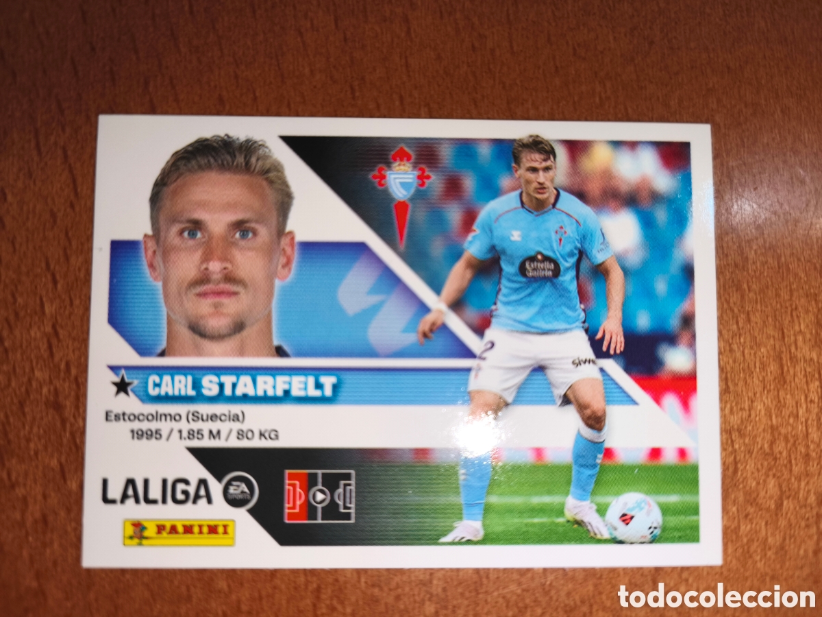 Cromos de f&uacute;tbol: Starfelt n&deg;8 liga este 26/27 Celta