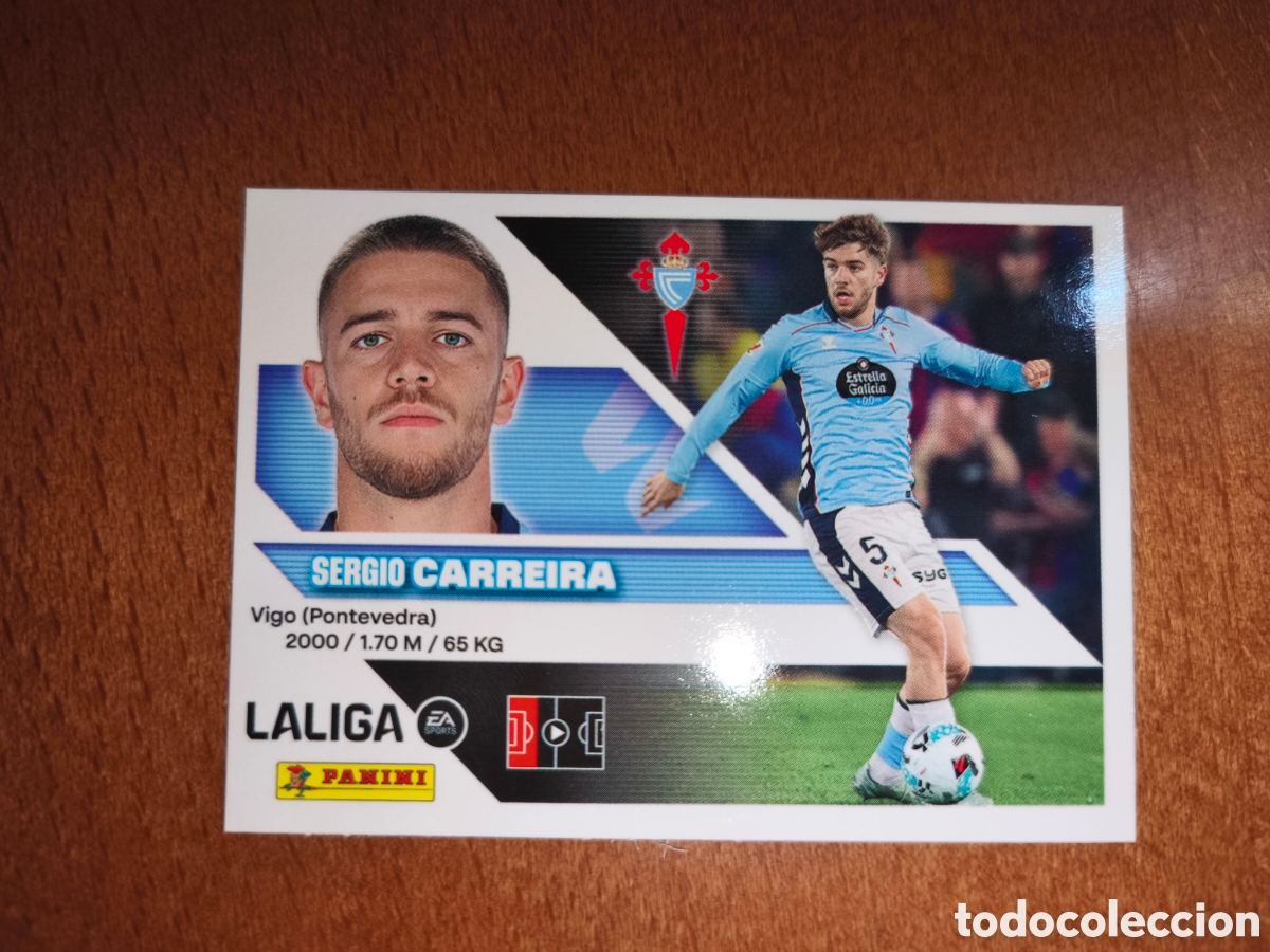 Cromos de f&uacute;tbol: Carreira n&deg;10 liga este 26/27 Celta