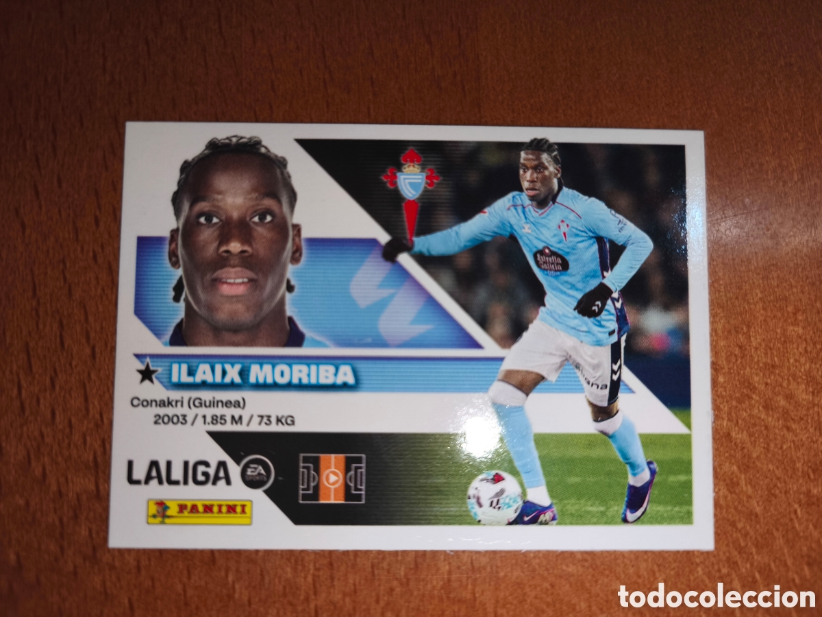 Cromos de f&uacute;tbol: Ilaix Moriba n&deg;11 liga este 26/27 Celta