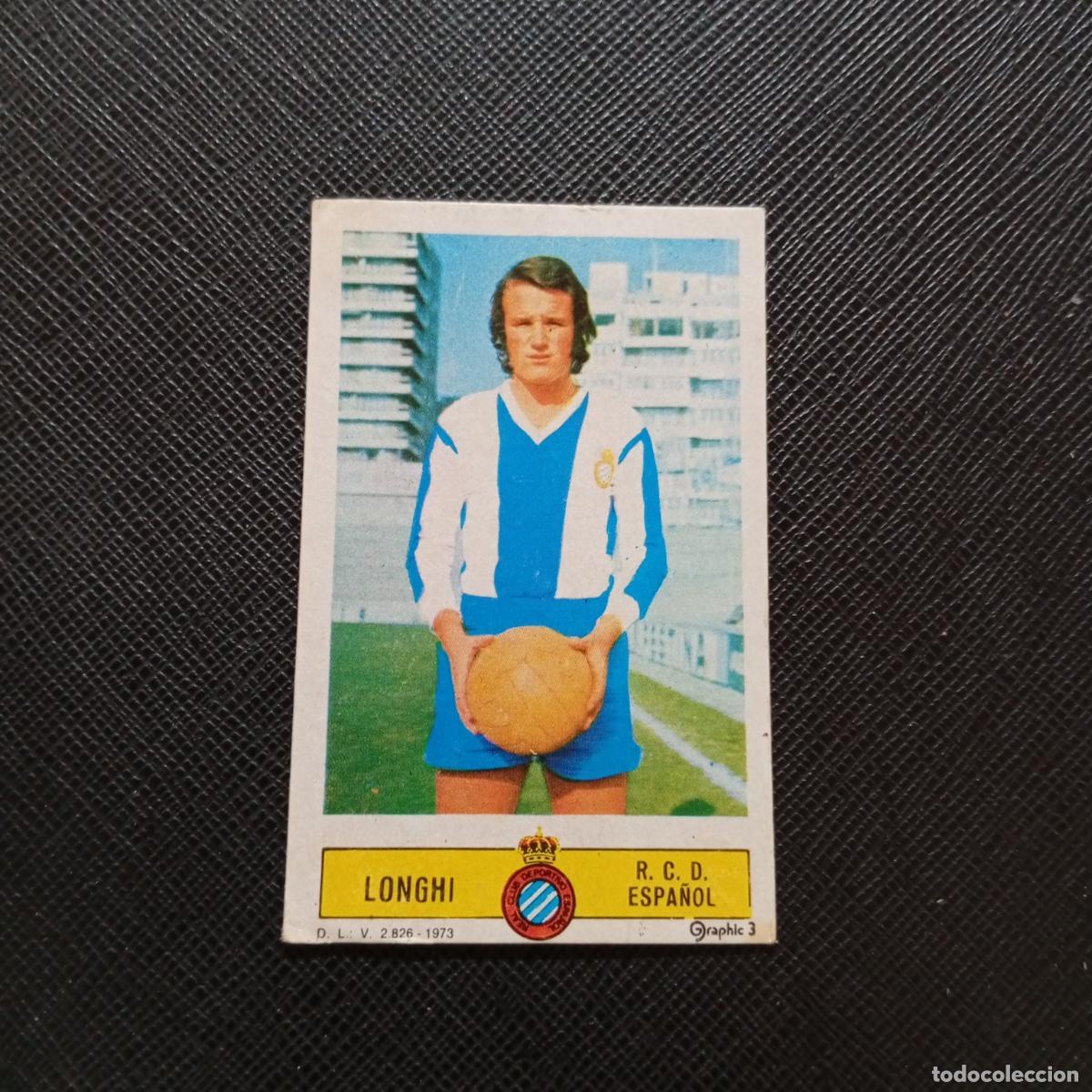 Cromos de f&uacute;tbol: LONGHI ESPA&Ntilde;OL ESTE 1973 1974 CROMO FUTBOL LIGA 73 74 - DESPEGADO - A206 PG53