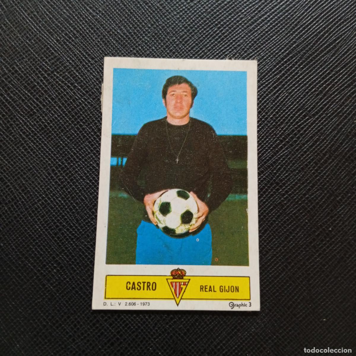 Cromos de f&uacute;tbol: CASTRO SPORTING GIJON ESTE 1973 1974 CROMO FUTBOL LIGA 73 74 - DESPEGADO - A206 PG54