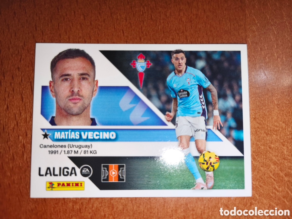 Cromos de f&uacute;tbol: Vecino n&deg;14 Bis Coloca liga este 26/27 Celta