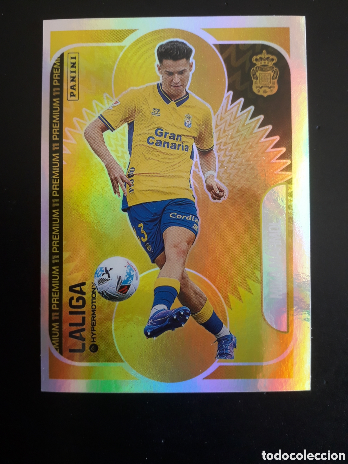 Cromos de f&uacute;tbol: MIKA M&Aacute;RMOL LAS PALMAS PREMIUM N&deg; - LALIGA HYPERMOTION 25 26 2025 2026 PANINI PEDIDO M&Iacute;NIMO 3&euro;