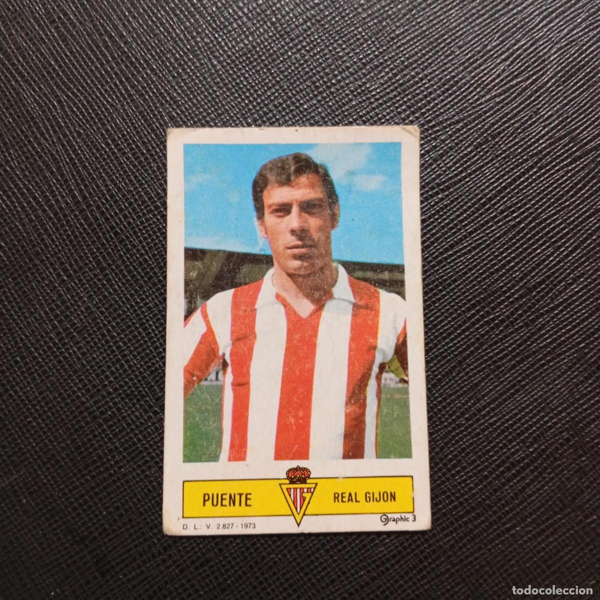 Cromos de f&uacute;tbol: PUENTE SPORTING GIJON ESTE 1973 1974 CROMO FUTBOL LIGA 73 74 - DESPEGADO - A206 PG55