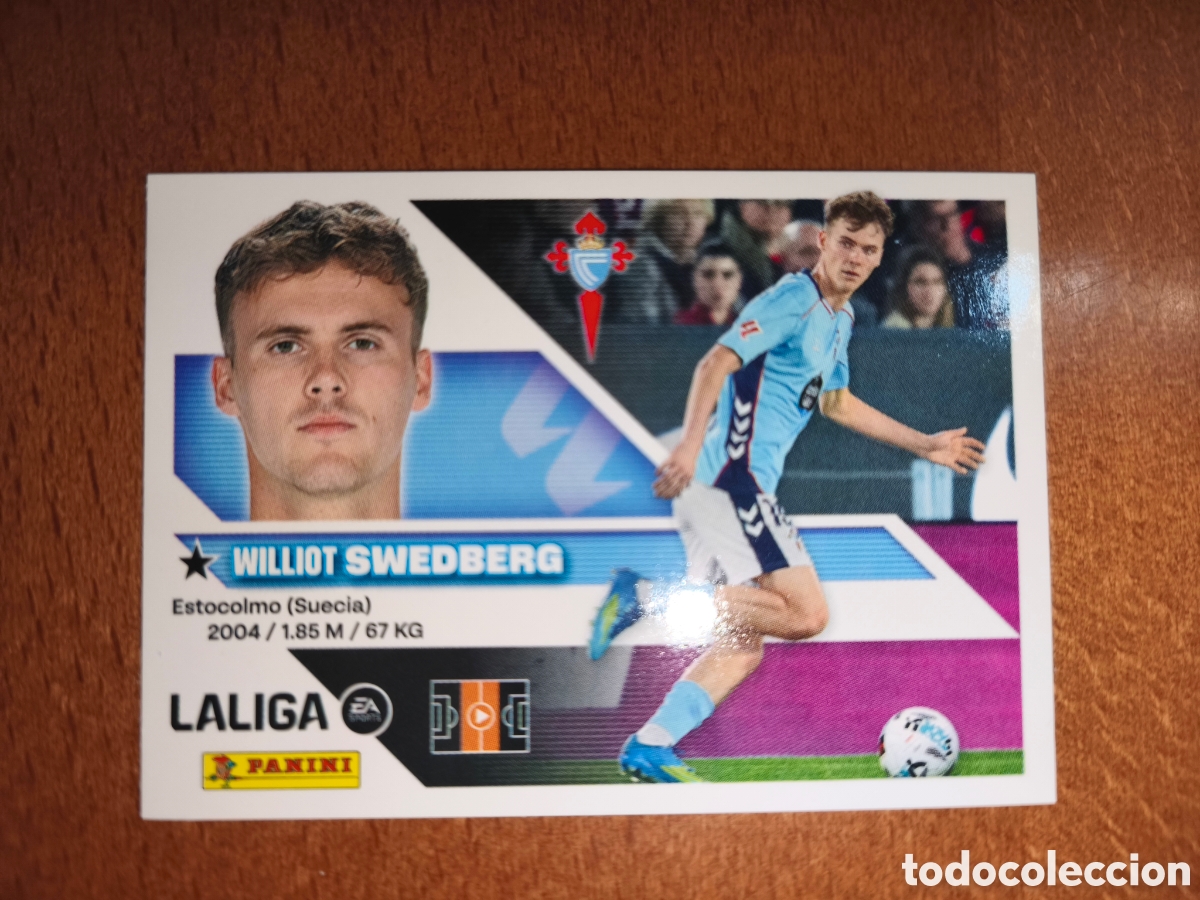 Cromos de f&uacute;tbol: Swedberg n&deg;16 liga este 26/27 Celta