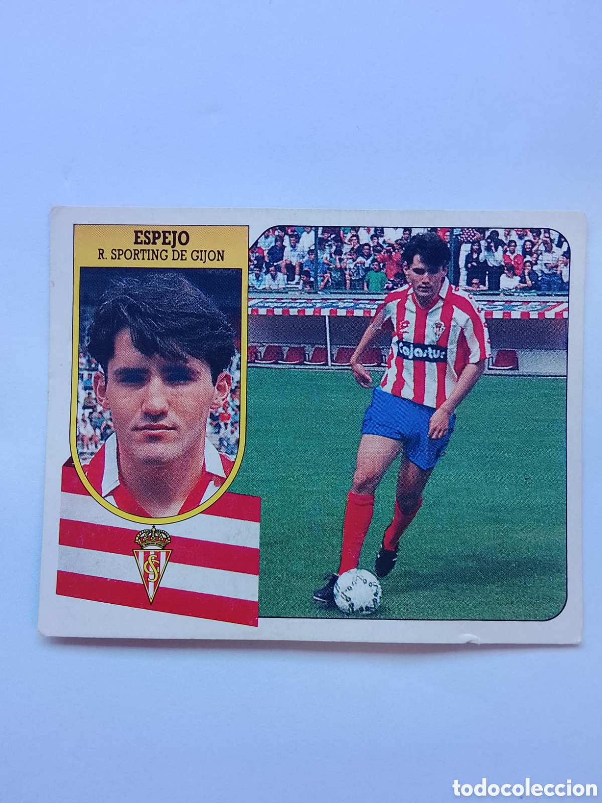 Cromos de f&uacute;tbol: ESPEJO FICHAJE 23 SPORTING DE GIJON LIGA ESTE 91-92