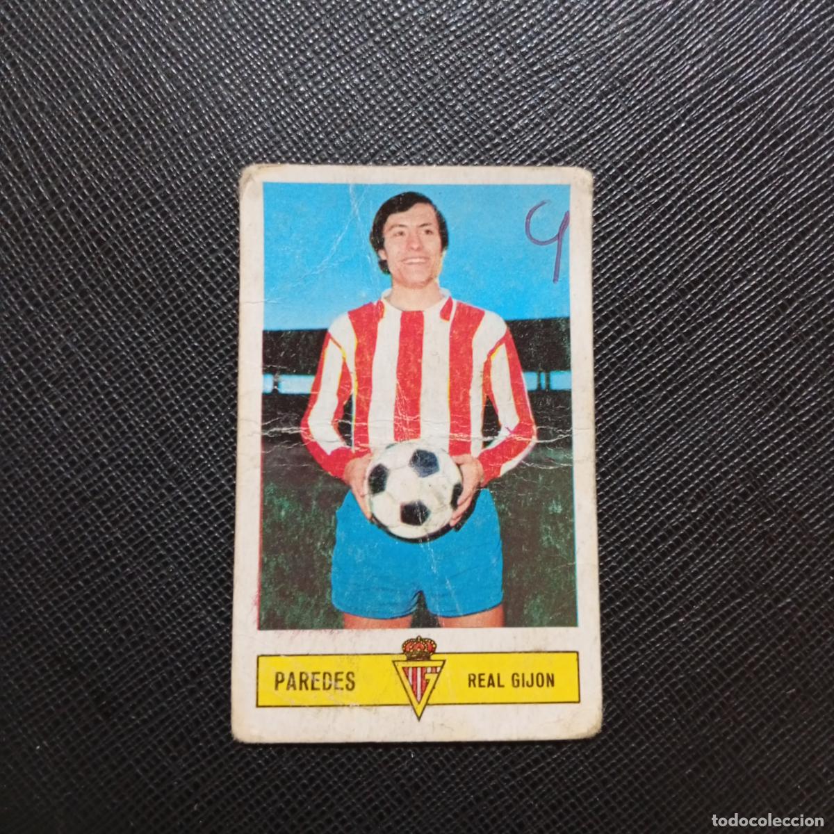 Cromos de f&uacute;tbol: PAREDES SPORTING GIJON ESTE 1973 1974 CROMO FUTBOL LIGA 73 74 - DESPEGADO - A206 PG58