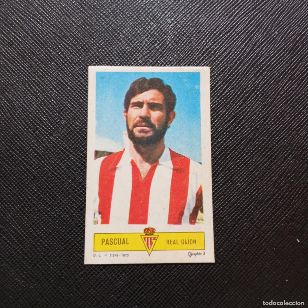 Cromos de f&uacute;tbol: PASCUAL SPORTING GIJON ESTE 1973 1974 CROMO FUTBOL LIGA 73 74 - DESPEGADO - A206 PG58