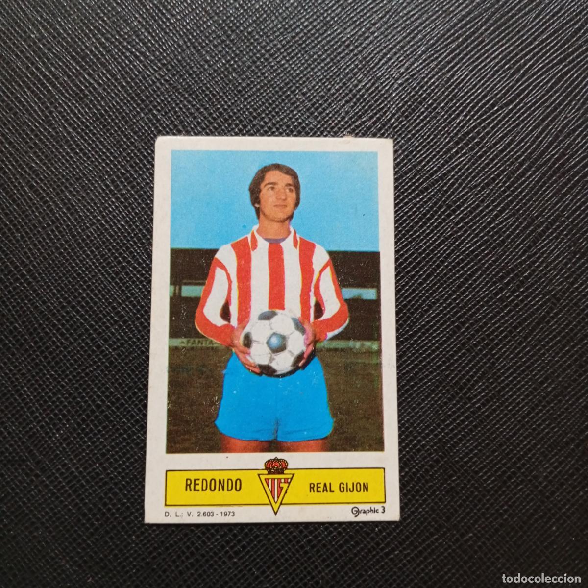 Cromos de f&uacute;tbol: REDONDO SPORTING GIJON ESTE 1973 1974 CROMO FUTBOL LIGA 73 74 - DESPEGADO - A206 PG59